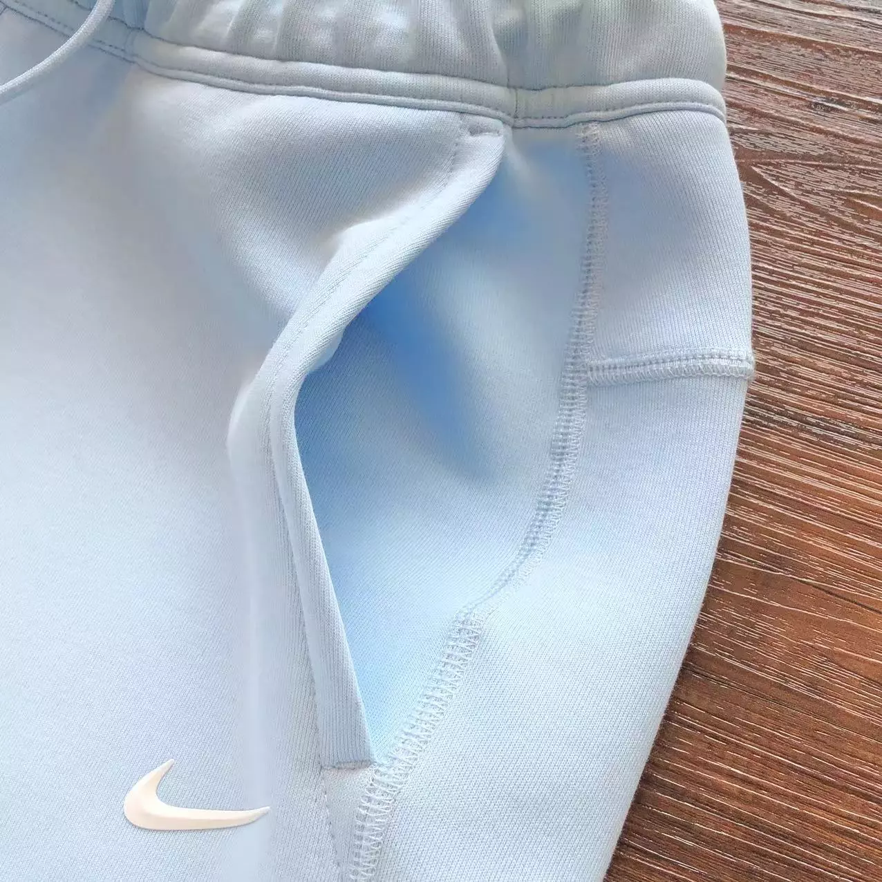 Conjunto Frio Nike Tech Fleece Nocta Azul Claro Conjunto Frio Nike Tech Fleece Nocta Azul Claro