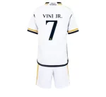 Kit Infantil Vini Jr #7 Real Madrid I Branco 2023/24