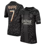 Camisa Jordan PSG Preta III Third MBAPPÉ #7 2023/24 Masculina