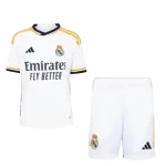 Kit Infantil Modrić #10 Real Madrid I Branca 2023/24