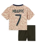Kit Infantil PSG Jordan 4 MBAPPÉ #7 2023/24 Unissex