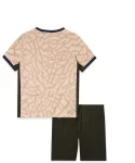 Kit Infantil PSG Jordan 4 Branca 2023/24 Unissex