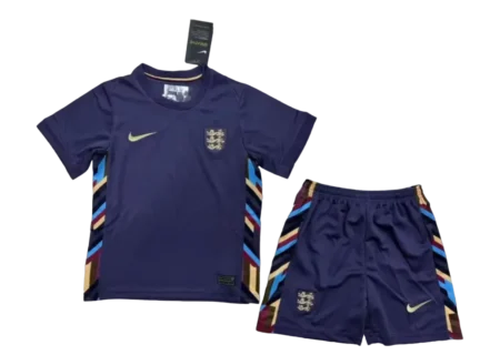 Kit Infantil Seleção da Inglaterra Azul Escuro 2024/25 Unissex