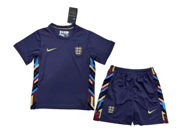 Kit Infantil Seleção da Inglaterra Azul Escuro 2024/25 Unissex