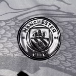 Camisa Manchester City Branca Dragão de Madeira 2024/25 Jogador