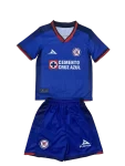 Kit Infantil Cruz Azul Casa I Azul 2023/24 Unissex