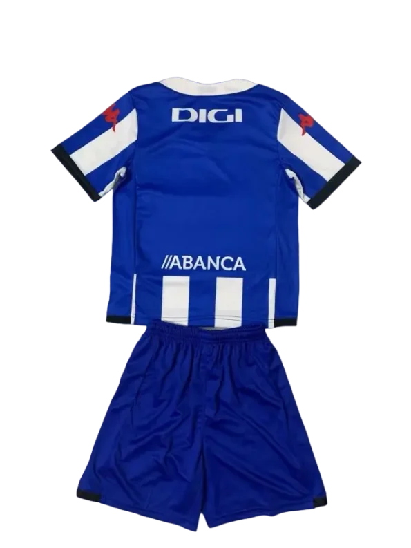 Kit Infantil Deportivo de La Coruña Home Azul Unissex