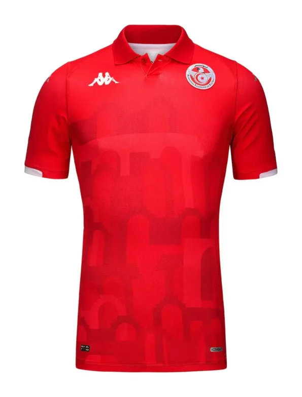 Camisa Seleção da Tunísia Home Vermelha I 2024/25 Masculina