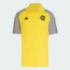 Camisa Flamengo Polo Comissão Técnica Amarela 2024/25 Masculina