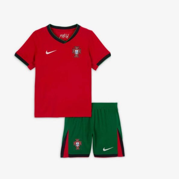 Kit Infantil de Portugal Vermelha I 2024/25 Unissex