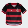 Kit Infantil Flamengo Vermelho I Home 2024/25 Unissex