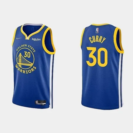 Regata NBA Golden State Warriors 2021/22 CURRY #30 Azul