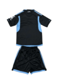 Kit Infantil Leicester Preto II 2023/24 Unissex