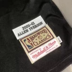 Regata NBA Mitchell & Ness Retrô Preta Philadelphia 76ers 2000/01 Iverson #3