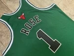 Regata NBA Mitchell & Ness Bulls 2008/09 Verde Rose #1