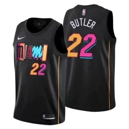 Regata NBA Miami Heat 2021/22 Preta Butler #22