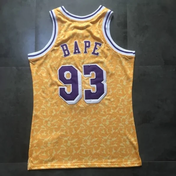 Regata A Bathing Ape x Mitchell & Ness - Lakers