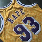 Regata A Bathing Ape x Mitchell & Ness – Lakers