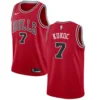 Regata NBA Swingman  Chicago Bulls Vermelha - Kukoc #7