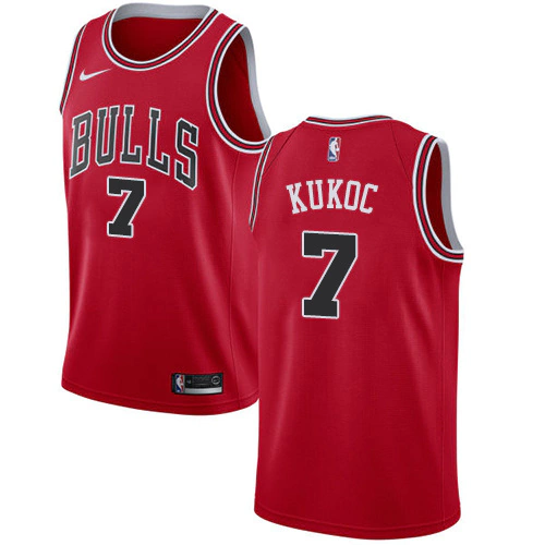 Regata NBA Swingman  Chicago Bulls Vermelha - Kukoc #7