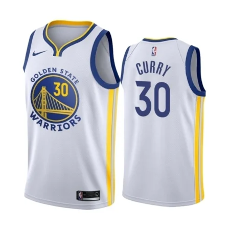 Regata NBA Golden State Warriors Branca - Curry #30