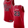 Regata NBA ICON AUTHENTIC Chicago Bulls Vermelha Jordan #23