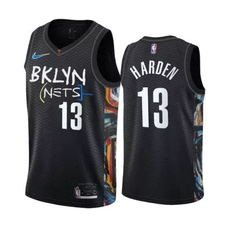 Regata NBA Brooklyn Nets City Edição Harden #13 2020/21