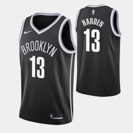 Regata NBA Brooklyn Nets Preta - Harden #13