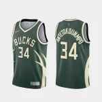 Regata NBA Milwaukee Bucks – Earned Edition 20-21 – Antetokounmpo #34