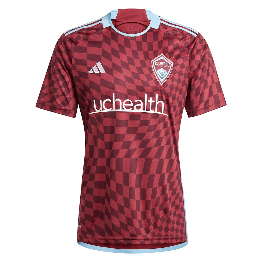 Camisa Titular Colorado Rapids Vermelha Home I 2024/25 Masculina Camisa Titular Colorado Rapids Vermelha Home I 2024/25 Masculina