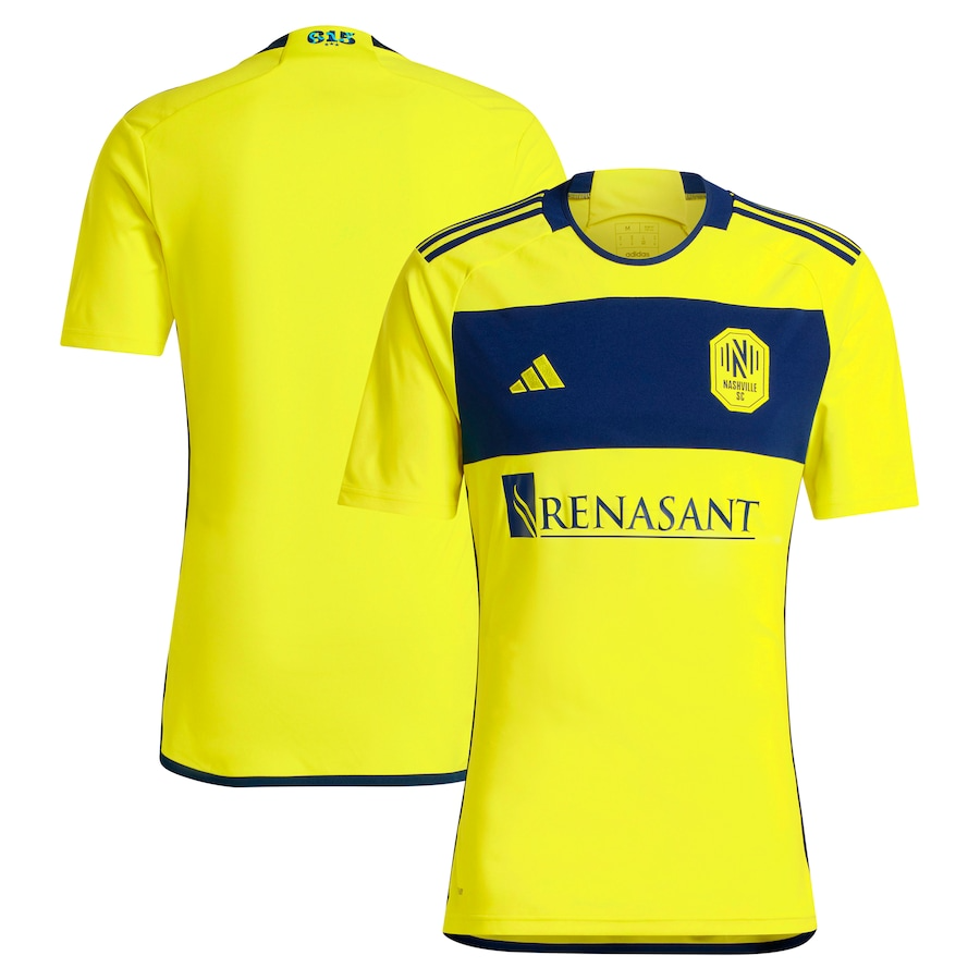 Camisa Nashville SC Amarela Home I 2024/25 Masculina Camisa Nashville SC Amarela Home I 2024/25 Masculina