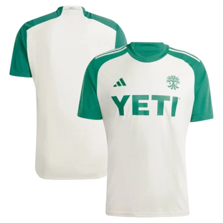 Camisa Reserva Austin FC Branca/Verde 2024/25 Masculina