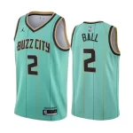Regata NBA Charlotte Hornets City Azul Bebê 2020-21 – Ball #2