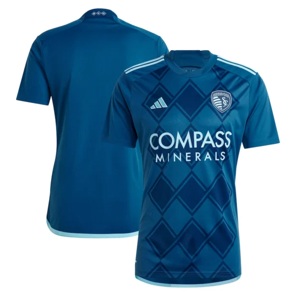 Camisa Reserva Sporting Kansas City Azul Away II 2024/25 Masculina