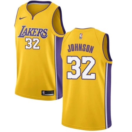 Regata NBA Los Angeles Lakers Amarela - Johnson #32