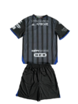 Kit Infantil Querétaro Fútbol 2023/24 I Preta Home Unissex