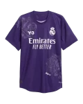 Camisa Quatro Real Madrid Y-3 Roxo 2023/24 Masculina Jogador
