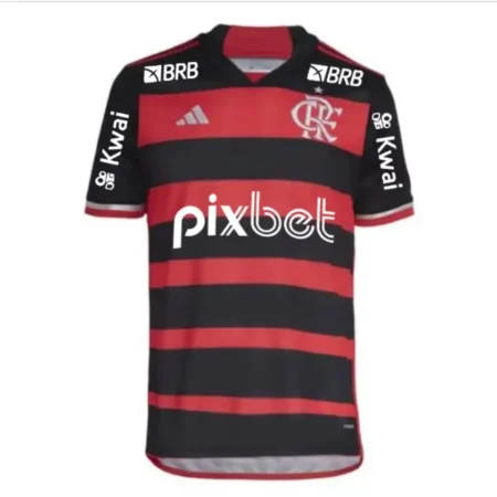 Camisa Flamengo Todos os Patrocínios Vermelha I 2024/25 Masculina