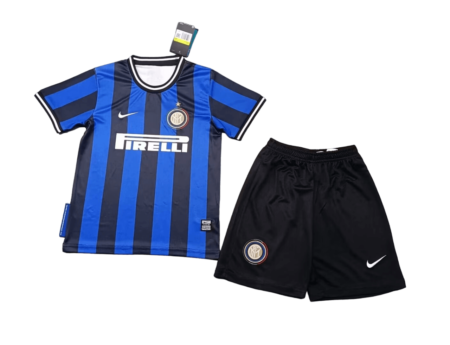 Kit Infantil Inter de Milão 2009/10 Home I Azul Unissex