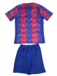 Kit Infantil Pré-jogo Barcelona Vermelho 2024/25 Unissex