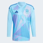 Camisa Espanha Azul II Away Manga Longa 2024/25 Masculina