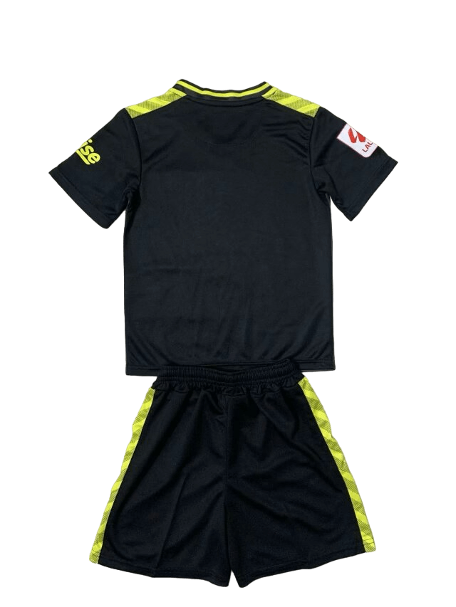 Kit Infantil Las Palmas II Preta Away 2023/24 Unissex Kit Infantil Las Palmas II Preta Away 2023/24 Unissex