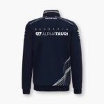 Jaqueta de Frio Scuderia AlphaTauri F1 Team Azul Escuro C/ Zíper