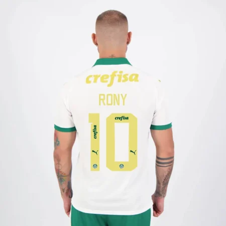 Camisa Palmeiras do Rony #10 Branca II 2024/25 Masculina