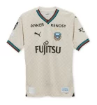 Camisa Kawasaki Frontale Away Branca II 2024/25 Masculina