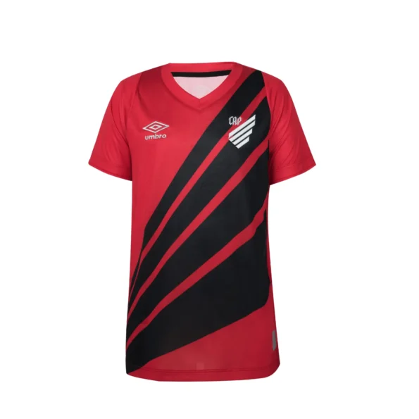 Camisa Atlético Paranaense Vermelha I Home 2024/25 Feminina