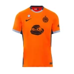 Camisa Inter de Milão Laranja Tartarugas Ninjas 2023/24 Masculina