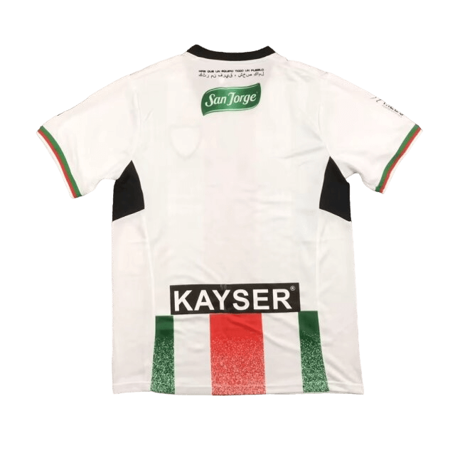 Camisa CD Palestino Branca Home I 2024/25 Masculina Camisa CD Palestino Branca Home I 2024/25 Masculina