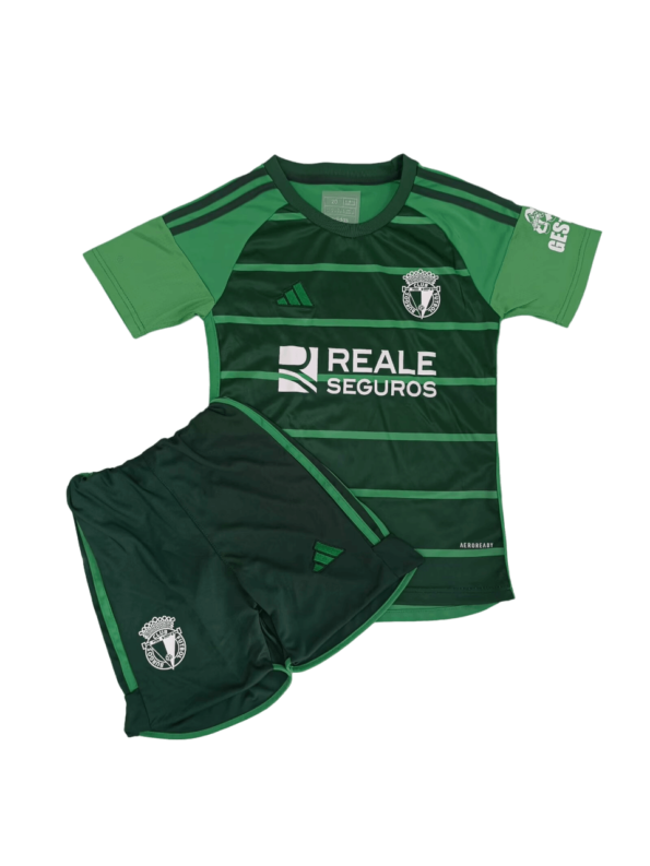 Kit Infantil Burgos III Verde 2023/24 Unissex