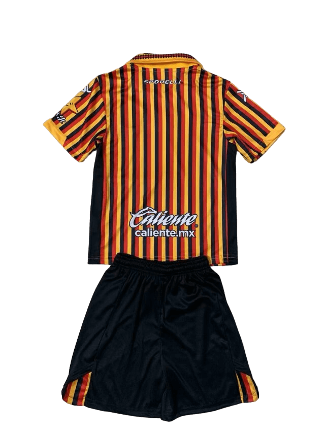 Kit Infantil Leones Negros Home 2023/24 Unissex Kit Infantil Leones Negros Home 2023/24 Unissex